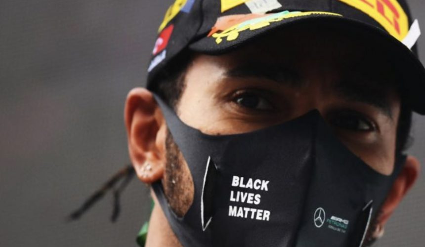  Lewis Hamilton to race on in Formula 1 to ‘push for equality’